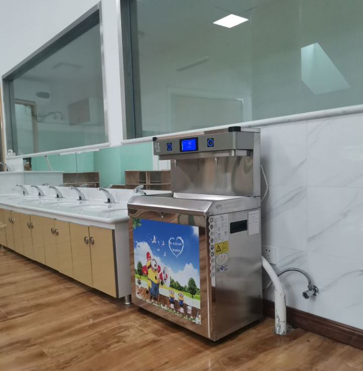 為安全健康飲水重重把關，國林幼兒園飲水臺做好每一道防護