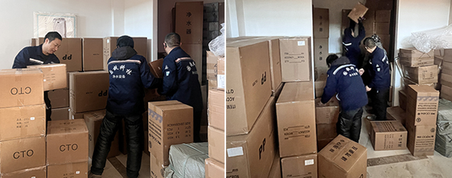 國(guó)鐵科林開水器廠家節(jié)前備貨服務(wù)好每一位客戶