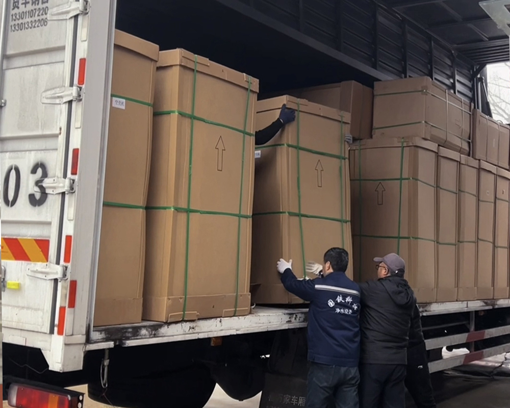 凈水設備發(fā)貨啦！