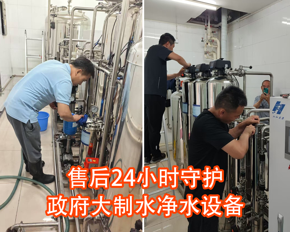 售后24小時守護政府大制水凈水設備